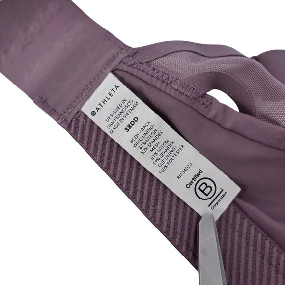 Athleta Advance Sports Bra Size 38DD - Picture 5 of 5